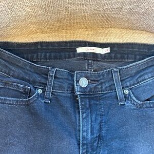 Levi's Women's 712 Slim Straight Leg Jeans - Black Wash